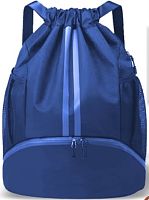 Рюкзак синий спортивный