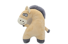 Игрушка мягконабивная Лошадь крючок 20 см