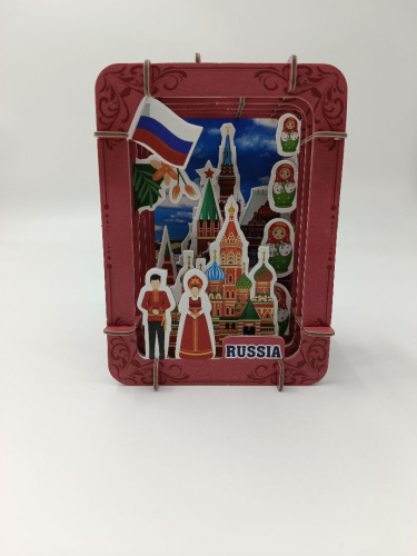 3Д пазл "Россия" фото 2