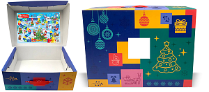 Коробка с игрой-бродилкой (400*300*140)