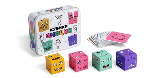 Настольная игра "Кубики эмоции" фото 2