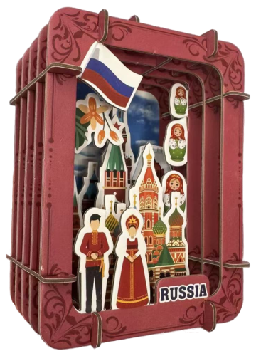 3Д пазл "Россия" фото 3