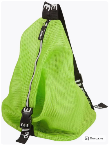 Рюкзак из сетчатой ткани фото 2