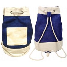 Рюкзак из джута.