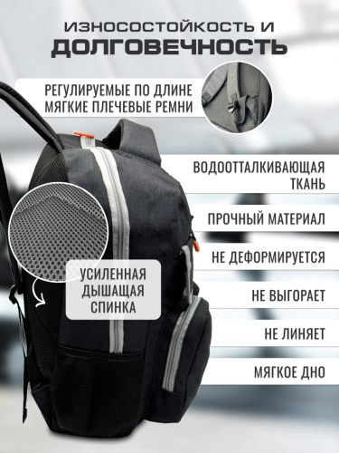 Рюкзак с карманами фото 5