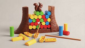 Настольная игра "Падение белки"