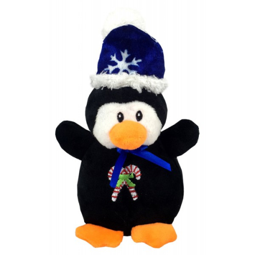 Игрушка мягкая "Пингвин в шапке"