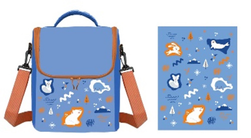 Термосумка детская с плечевым ремнем фото 2