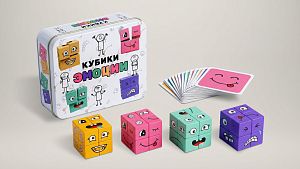 Настольная игра "Кубики эмоции"