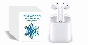 Наушники беспроводные с кейсом