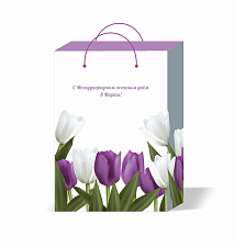 Коробка 8 Марта (26,2*37,4*11,2 см)