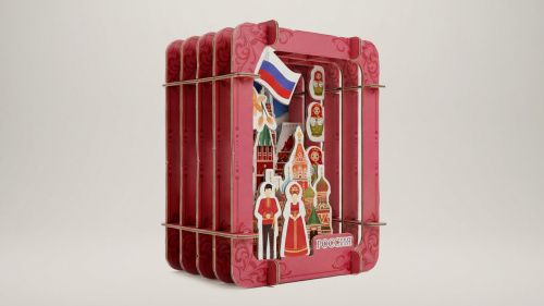 3Д пазл "Россия"